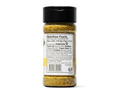 Kinder's Buttery Steakhouse Rub label highlights organic, non-GMO, MSG-free ingredients