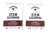 Kinder's Seasoning Mixes packaging ready for quick, flavorful weeknight meals.