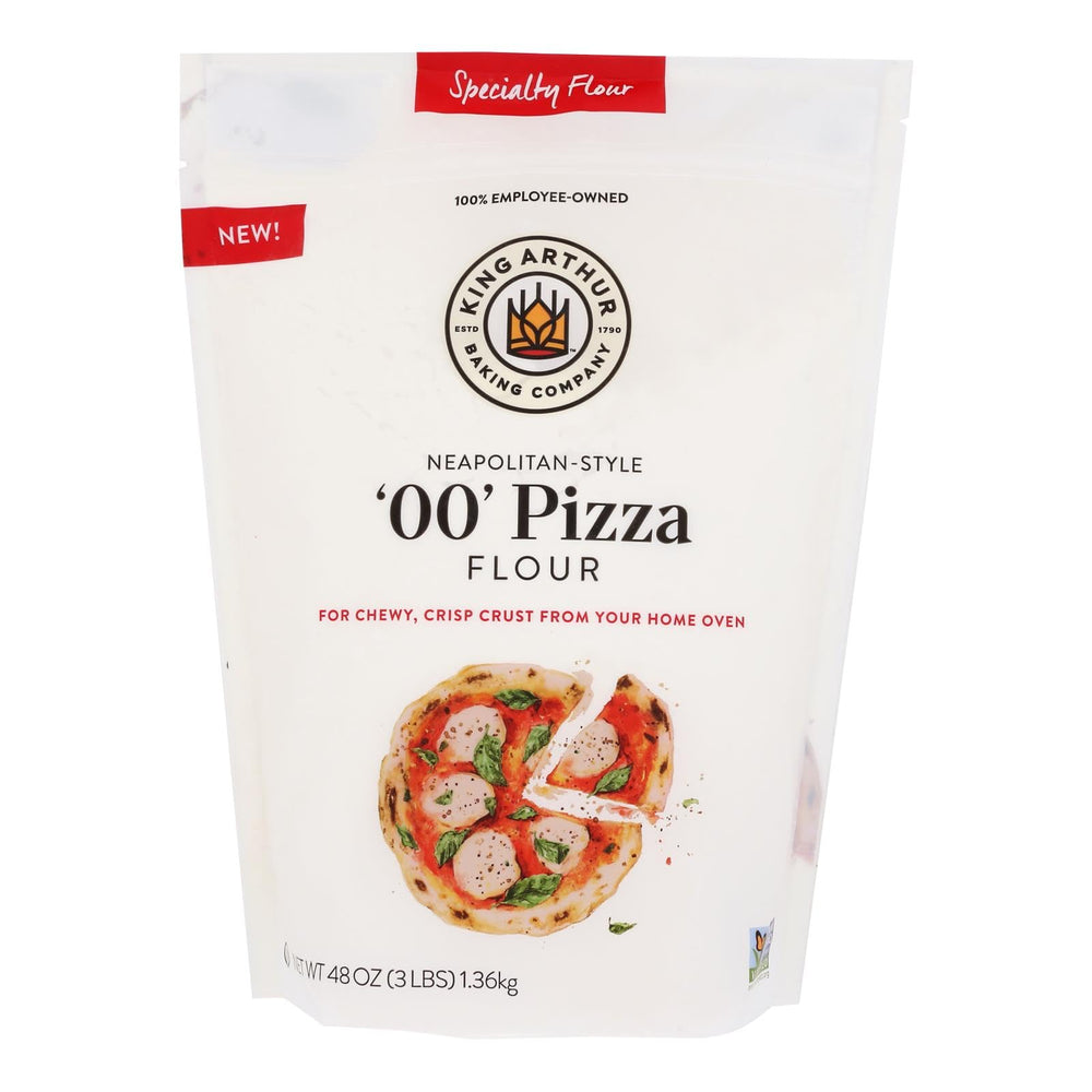 King Arthur 00 pizza flour pack—finer milled for authentic Neapolitan crust at home