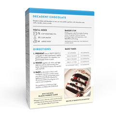King Arthur gluten-free chocolate sheet cake in 9x13 pan.