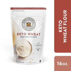 King Arthur Keto Wheat Flour Bread Dough image demonstrates familiar texture with reduced carbs.