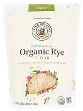 King Arthur Organic Medium Rye Flour bag ready for hearty rye bread baking.