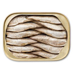 King Oscar sardines ring-pull lid for easy on-the-go opening