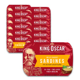 King Oscar Dijon mustard sardines in a can offer premium flavor and protein.