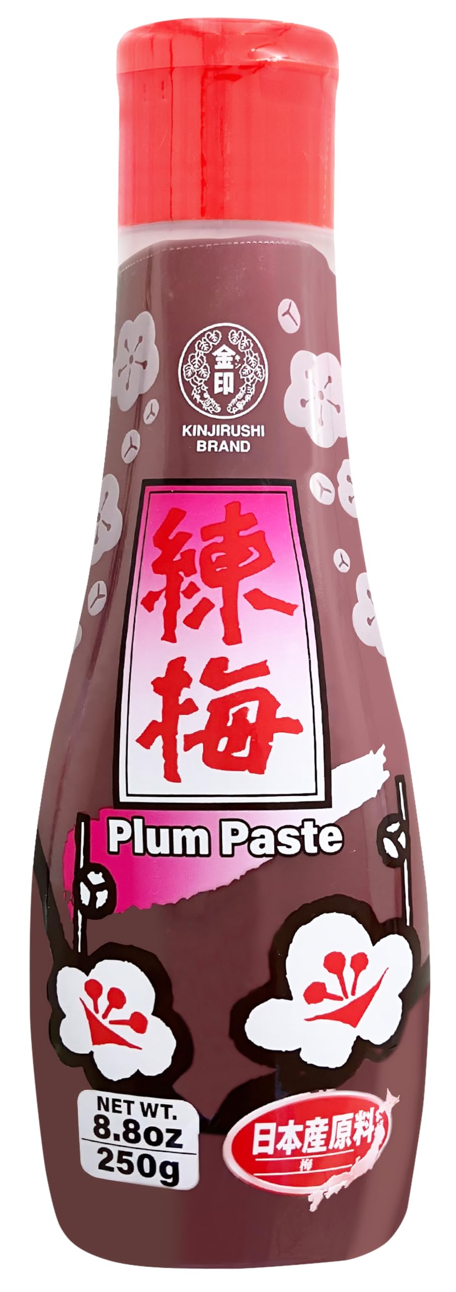 KINJIRUSHI BRAND Umeboshi paste jar showcasing tart flavor for dressings.