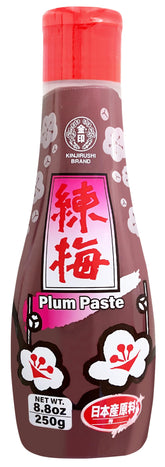 KINJIRUSHI BRAND Umeboshi paste jar showcasing tart flavor for dressings.