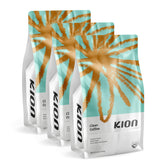 Kion Organic Coffee beans showcase organic quality and fresh aroma.