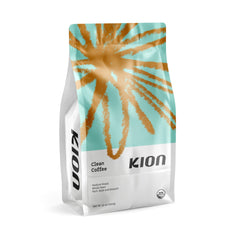 Kion Organic Coffee beans for a clean grind and rich aroma.