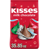 KISSES milk chocolate bulk 35-oz for festive sharing and snacking