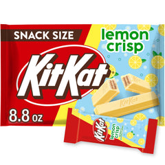 KIT KAT Miniatures Lemon Creme Wafer Bag, bright Easter treat ready for sharing.
