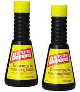 Kitchen Bouquet Browning Sauce bottle 2-pack on shelf adds rich color