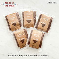 Ten-pack broth packets ready for easy ramen at home
