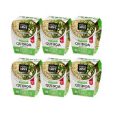 Kitchen & Love basil pesto quinoa bowl; ready-to-eat convenience with bold flavor.