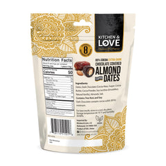 Kitchen & Love eight-piece individually wrapped dates for on-the-go energy