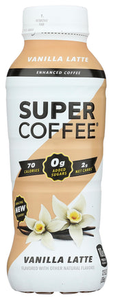 KITU Super Coffee Protein MCT Vanilla bottle ready for on-the-go energy.