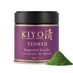 Kiyo Matcha Imperial Tenryu powder ideal for ceremonial whisking and refined tea moments