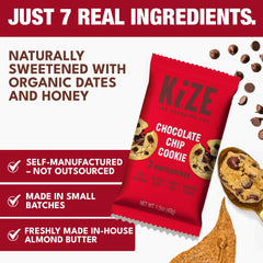 KiZE 10g protein bar reveals real ingredients and clean nutrition