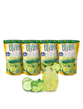 Klass Aguas Frescas cucumber limeade bottle with natural flavors, ideal for hydration.