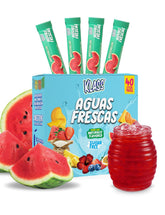 Klass Aguas Frescas Watermelon stick packets ready to mix for on-the-go hydration.