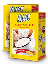 Klass Corn Starch front-pack view for versatile thickening in cooking