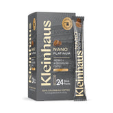 Kleinhaus Dark Roast Nano Instant Coffee Packets pack shot for quick premium coffee