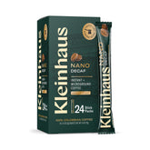 Kleinhaus Decaf Nano Instant Coffee with fresh aroma for on-the-go cups.