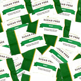 KLUB BULK Gourmet Mint Patties 1lb wrap, a minty sugar-free indulgence ideal for sharing.