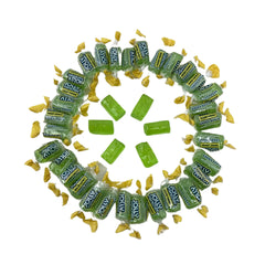 KLUB BULK Jolly Ranchers Green Apple bulk bag showing 1.5 lb size for gatherings.