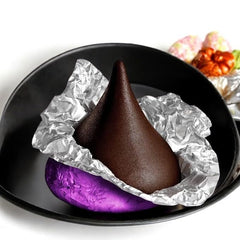 KLUB BULK Dark Chocolate Kiss, individually wrapped for fresh snacking at events.
