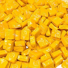 KLUB BULK lemon str-burst wrapped candies close-up for freshness