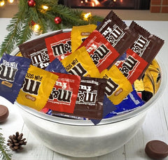 KLUB BULK MM assorted snack mix ideal for stocking, gifts, or classroom treats.