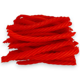 KLUB BULK sugar-free strawberry licorice twists in a resealable bag for on-the-go snacking