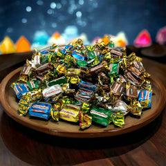 KLUB BULK Toffee Chews Chocolate flavor—rich, indulgent bite for dessert cravings.
