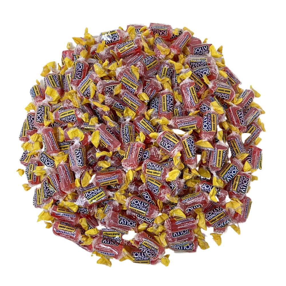 KLUB BULK Jolly Ranchers Watermelon bag showing individually wrapped candies for fresh snacking and sharing