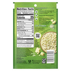 Knorr Alfredo Sauce Mix packaging close-up highlighting creamy flavor and no artificial flavors.