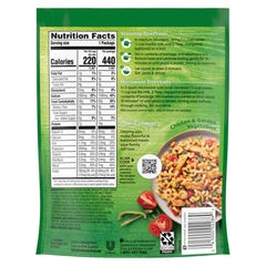 Knorr Cheddar Broccoli Pasta sauce closeup, creamy cheddar flavor.