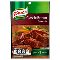 Knorr Classic Brown Gravy with Swedish meatballs for a rich finish