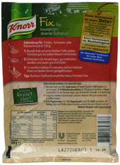 Knorr Fix Crispy Wiener Schnitzel ready-to-fry pieces forming a golden crust.