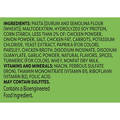 Knorr Pasta Sides label highlights no artificial flavors or preservatives.