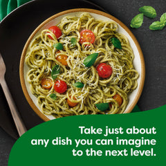 Knorr pesto chicken glaze ready for oven-baked zesty chicken.