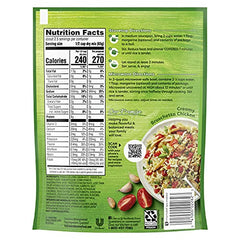 Knorr Creamy Chicken Rice pot cooking with creamy sauce aroma rising.