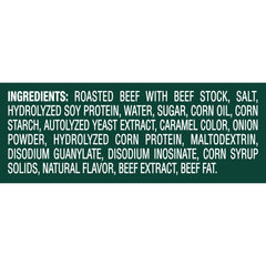 Knorr Roasted Beef Flavor Base being poured into a pot to enrich a stew.
