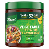 Knorr Vegetable Flavor Base pours smoothly for instant, rich vegetable flavor in any dish.