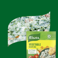 Knorr Vegetable Soup Base ready in 20 minutes for family dinners.