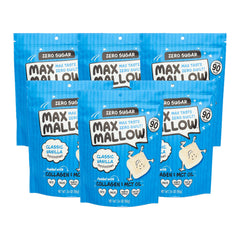 Know Brainer Max Mallow packaging featuring sugar-free marshmallows for keto snacking