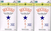 Koda Farms Mochiko Sweet Rice Flour 3-pack bag, ideal for versatile recipes