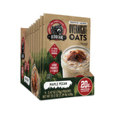 Kodiak Cakes Maple Pecan Overnight Oats pack of 9 pouches for on-the-go breakfasts