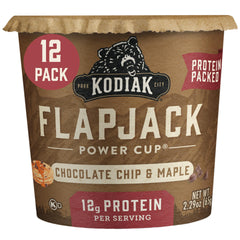 Kodiak Cakes Pancake On The Go 12-pack front view, convenient breakfast for busy mornings.