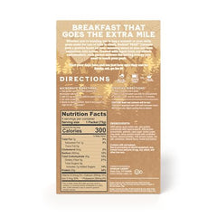 Kodiak Cakes Peak Banana Nut Oatmeal packets with spoon-ready serving.