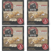 Kodiak Cakes S'mores Chewy Bars pack of four boxes for on-the-go snacking during hikes or commutes.